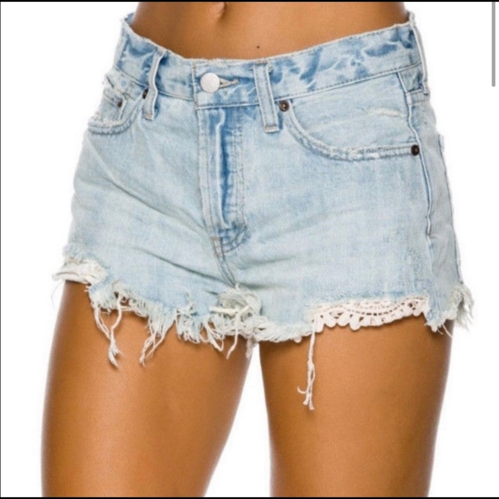 We the Free Daisy Chain Lace Short
